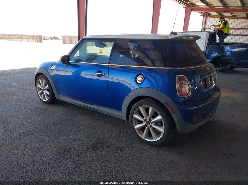 2013 Mini Hardtop VIN WMWSV3C56DT396942 IAAI salvage auction — NORMAL WEAR, Clear - Dealer Only (California), sold $375 on 2026-07-14 (photo 3)