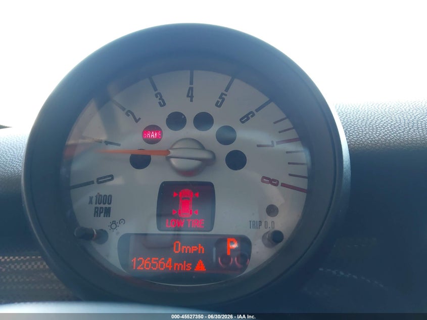 2013 Mini Hardtop VIN WMWSV3C56DT396942 IAAI salvage auction — NORMAL WEAR, Clear - Dealer Only (California), sold $375 on 2026-07-14 (photo 7)