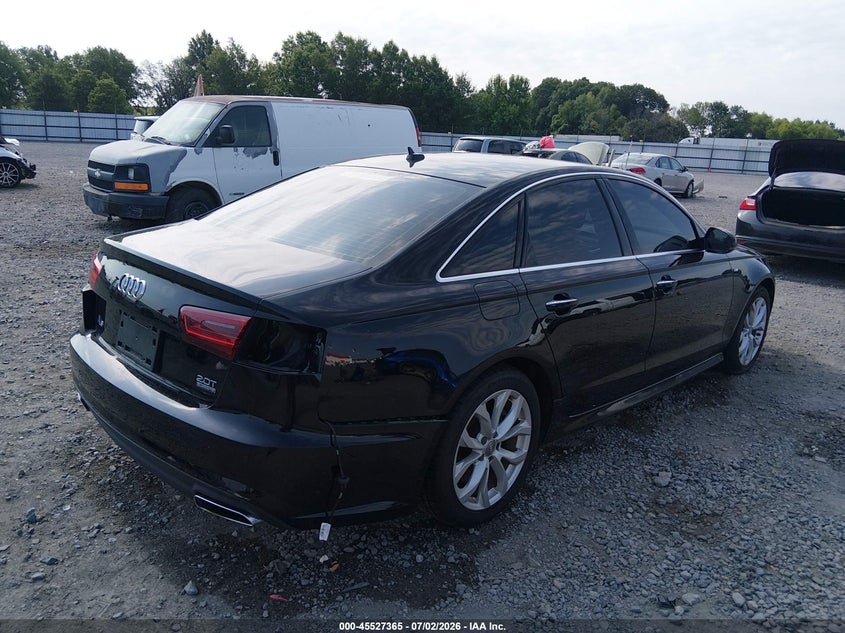 2018 Audi A6 VIN WAUG8BFC3JN007207 IAAI salvage auction — REAR END, Clear (Arkansas), sold $275 on 2026-07-29 (photo 4)