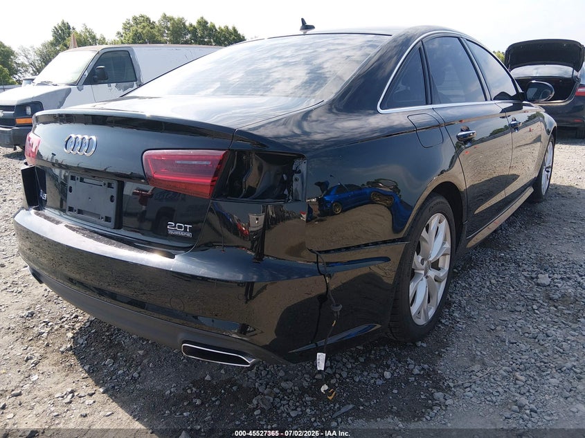 2018 Audi A6 VIN WAUG8BFC3JN007207 IAAI salvage auction — REAR END, Clear (Arkansas), sold $275 on 2026-07-29 (photo 6)