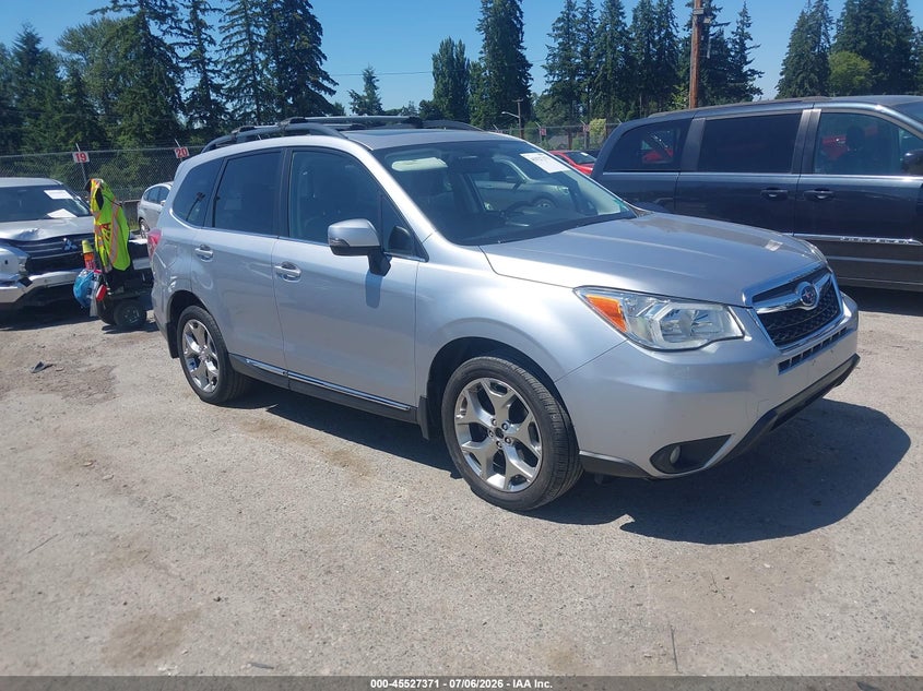 2015 Subaru Forester VIN JF2SJAWC6FH824559 IAAI salvage auction — NORMAL WEAR, Clear (Washington), sold $1,300 on 2026-07-22 (photo 1)