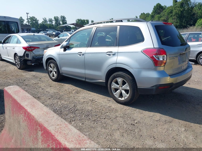 2015 Subaru Forester VIN JF2SJAFC2FH530351 IAAI salvage auction — NORMAL WEAR, Clear (Maryland), sold $1,550 on 2026-07-09 (photo 3)