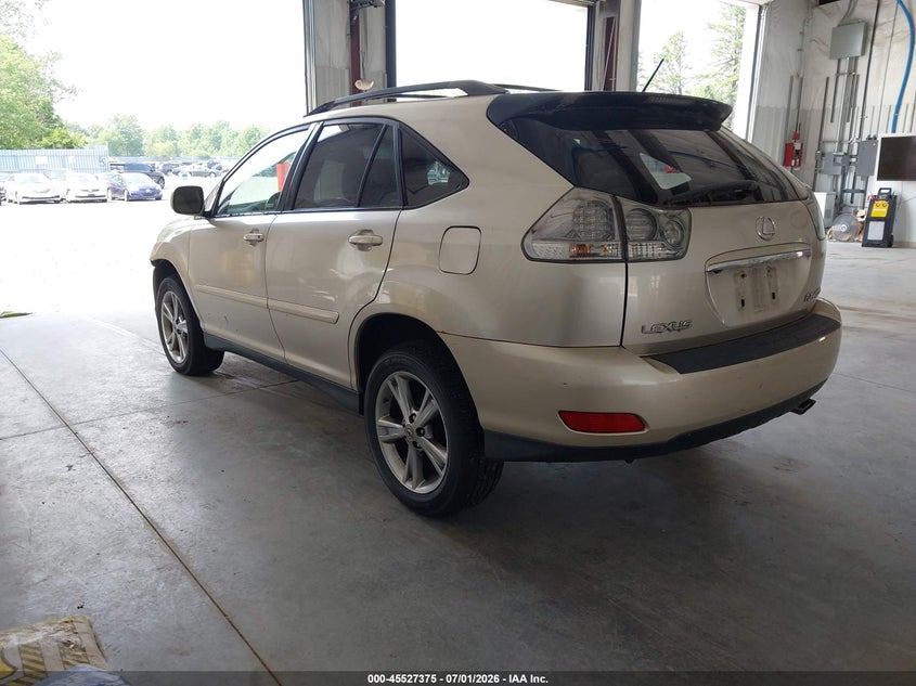 2006 Lexus Rx 400h VIN JTJHW31U460003882 IAAI salvage auction — LEFT FRONT, Clear (New Jersey), sold $625 on 2026-07-08 (photo 3)