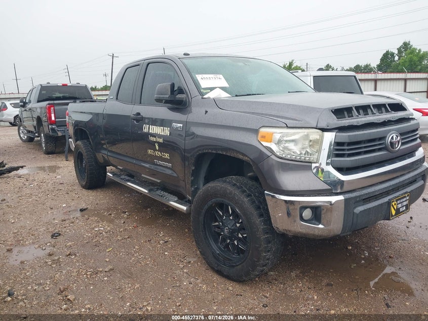 2014 Toyota Tundra VIN 5TFUW5F13EX389499 IAAI salvage auction — FRONT END, Nrc Lienholder Repossession Paperwork (Texas), sold $6,100 on 2026-07-23 (photo 1)