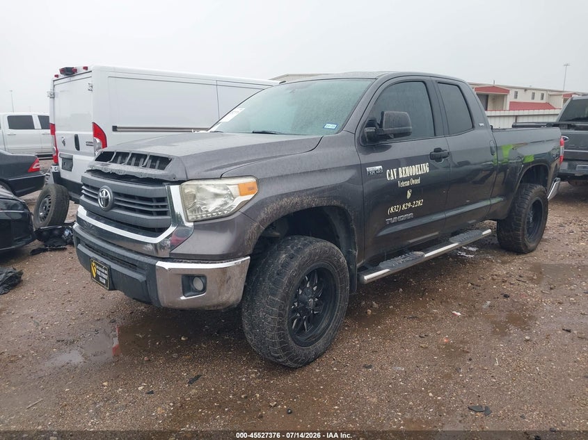 2014 Toyota Tundra VIN 5TFUW5F13EX389499 IAAI salvage auction — FRONT END, Nrc Lienholder Repossession Paperwork (Texas), sold $6,100 on 2026-07-23 (photo 2)