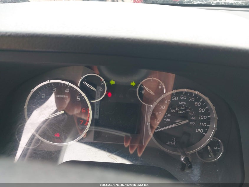2014 Toyota Tundra VIN 5TFUW5F13EX389499 IAAI salvage auction — FRONT END, Nrc Lienholder Repossession Paperwork (Texas), sold $6,100 on 2026-07-23 (photo 7)
