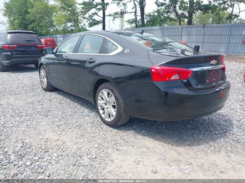 2019 Chevrolet Impala VIN 2G11X5S37K9156347 IAAI salvage auction — NORMAL WEAR, Sf97 (Washington), sold $15,500 on 2026-08-18 (photo 3)