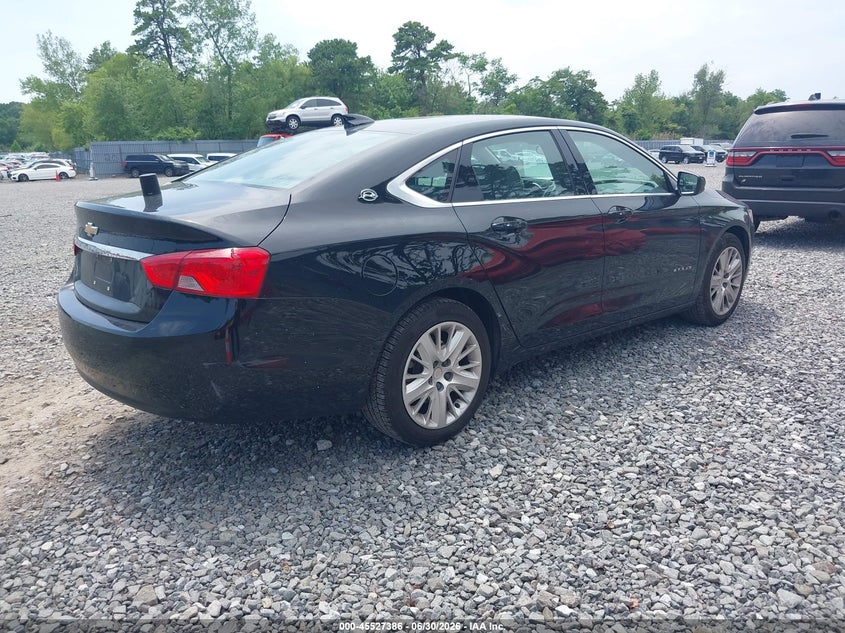 2019 Chevrolet Impala VIN 2G11X5S37K9156347 IAAI salvage auction — NORMAL WEAR, Sf97 (Washington), sold $15,500 on 2026-08-18 (photo 4)
