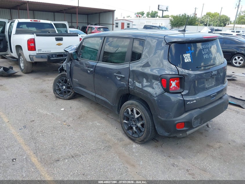 2023 Jeep Renegade VIN ZACNJDB12PPP55975 IAAI salvage auction — FRONT END, Wait Title, sold $2,275 on 2026-08-12 (photo 3)