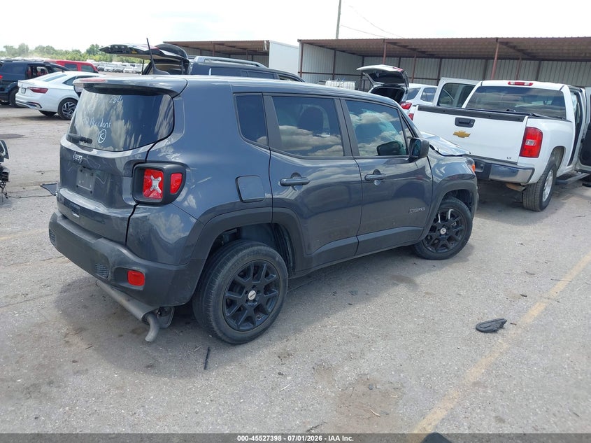 2023 Jeep Renegade VIN ZACNJDB12PPP55975 IAAI salvage auction — FRONT END, Wait Title, sold $2,275 on 2026-08-12 (photo 4)