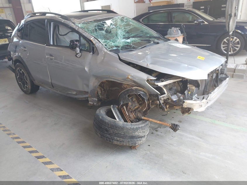 2015 Subaru Xv VIN JF2GPADC9F8247050 IAAI salvage auction — ROLLOVER, Non-Repairable (Virginia), sold $200 on 2026-07-31 (photo 1)