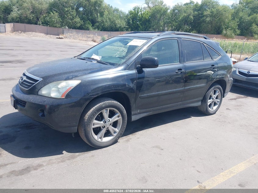 2006 Lexus Rx 400h VIN JTJHW31U360038235 IAAI salvage auction — FRONT & REAR, Nrc Lienholder Repossession Paperwork (Utah), sold $25 on 2026-07-23 (photo 2)
