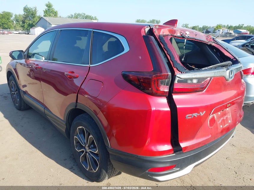 2021 Honda Cr-v VIN 7FART6H54ME016344 IAAI salvage auction — ROOF, Salvage (Ohio), sold $8,200 on 2026-07-17 (photo 3)