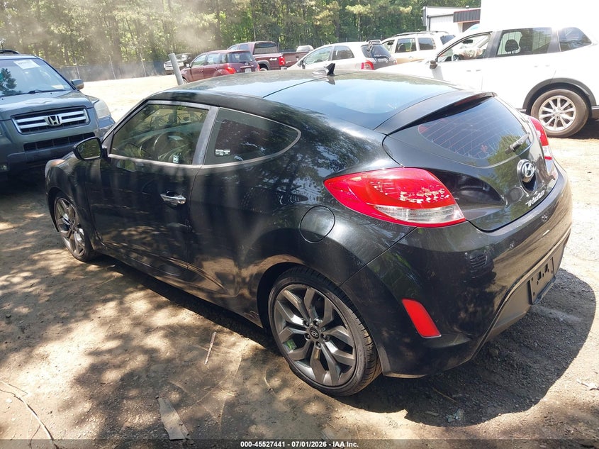 2014 Hyundai Veloster VIN KMHTC6AD2EU214539 IAAI salvage auction — UNKNOWN, Clear (Virginia), sold $300 on 2026-07-16 (photo 3)