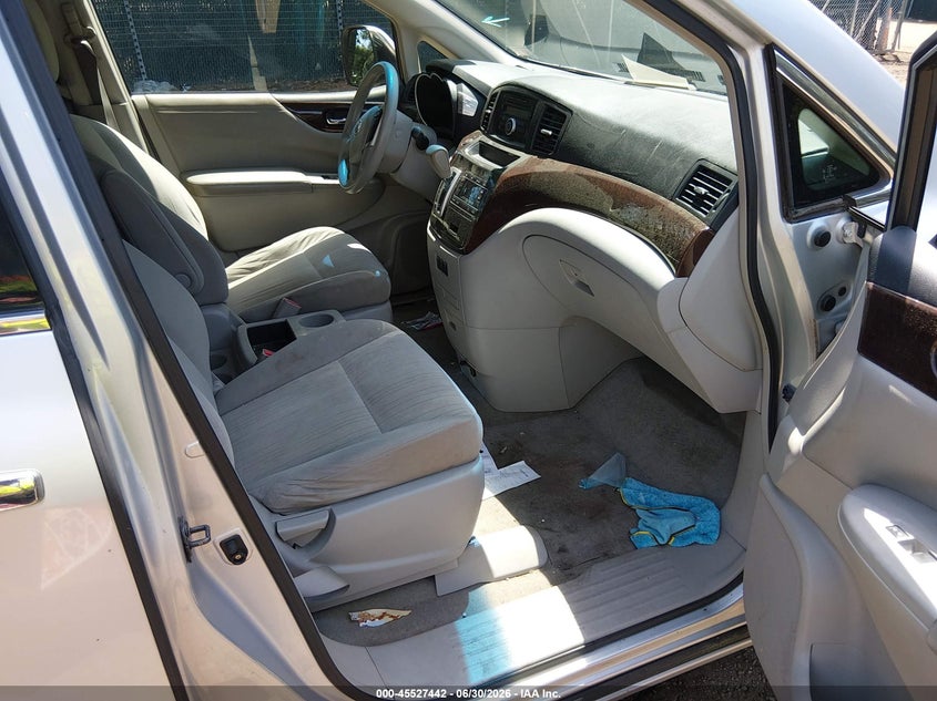 2011 Nissan Quest VIN JN8AE2KP4B9012215 IAAI salvage auction — NORMAL WEAR, Clear (Virginia), sold $700 on 2026-07-30 (photo 5)