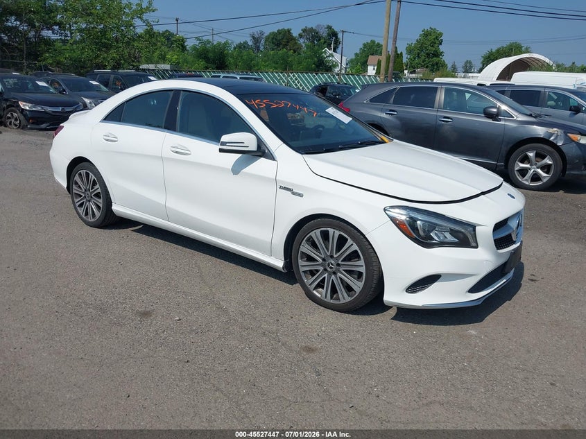 2018 Mercedes-benz Cla-class VIN WDDSJ4EB1JN696112 IAAI salvage auction — LEFT REAR, Clear (North Carolina), sold $3,400 on 2026-07-13 (photo 1)
