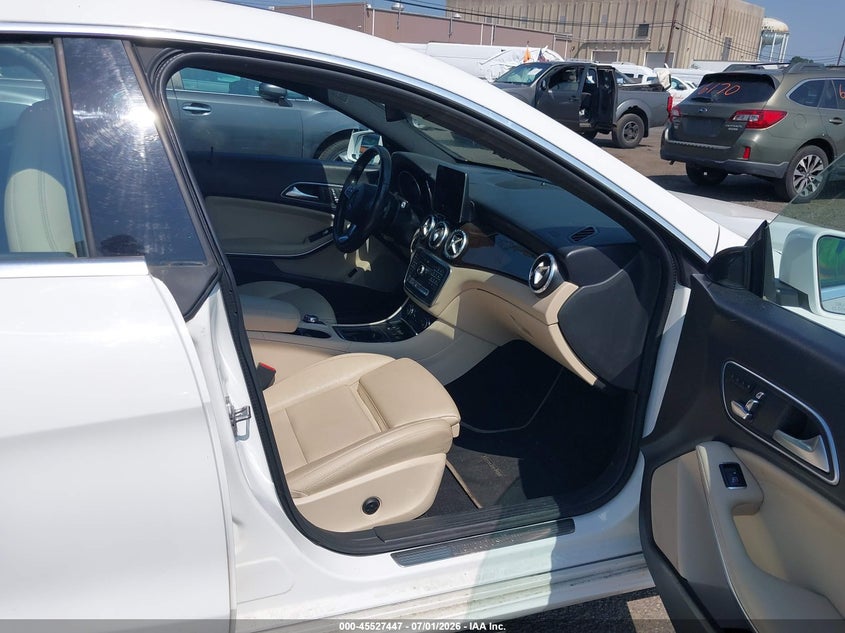 2018 Mercedes-benz Cla-class VIN WDDSJ4EB1JN696112 IAAI salvage auction — LEFT REAR, Clear (North Carolina), sold $3,400 on 2026-07-13 (photo 5)