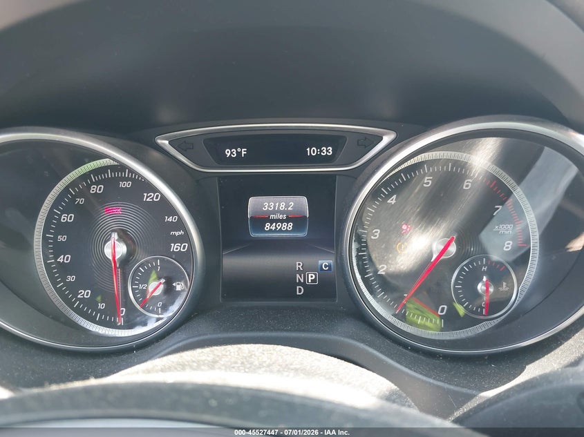 2018 Mercedes-benz Cla-class VIN WDDSJ4EB1JN696112 IAAI salvage auction — LEFT REAR, Clear (North Carolina), sold $3,400 on 2026-07-13 (photo 7)