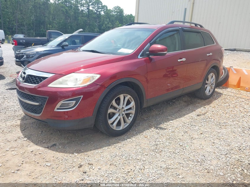 2011 Mazda Cx-9 VIN JM3TB2DA2B0320419 IAAI salvage auction — RIGHT SIDE, Salvage (Mississippi), sold $550 on 2026-07-31 (photo 2)