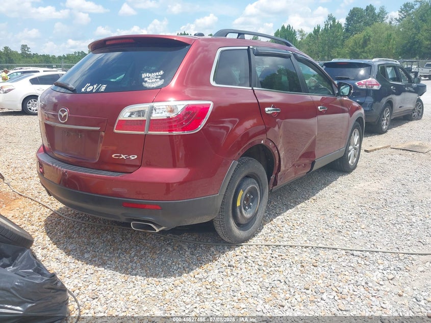 2011 Mazda Cx-9 VIN JM3TB2DA2B0320419 IAAI salvage auction — RIGHT SIDE, Salvage (Mississippi), sold $550 on 2026-07-31 (photo 4)