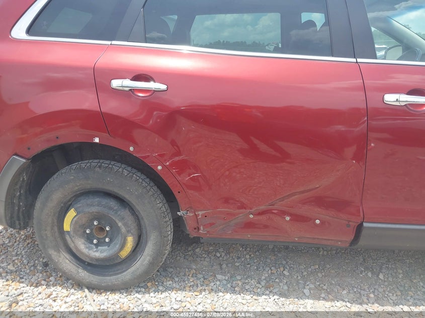 2011 Mazda Cx-9 VIN JM3TB2DA2B0320419 IAAI salvage auction — RIGHT SIDE, Salvage (Mississippi), sold $550 on 2026-07-31 (photo 6)