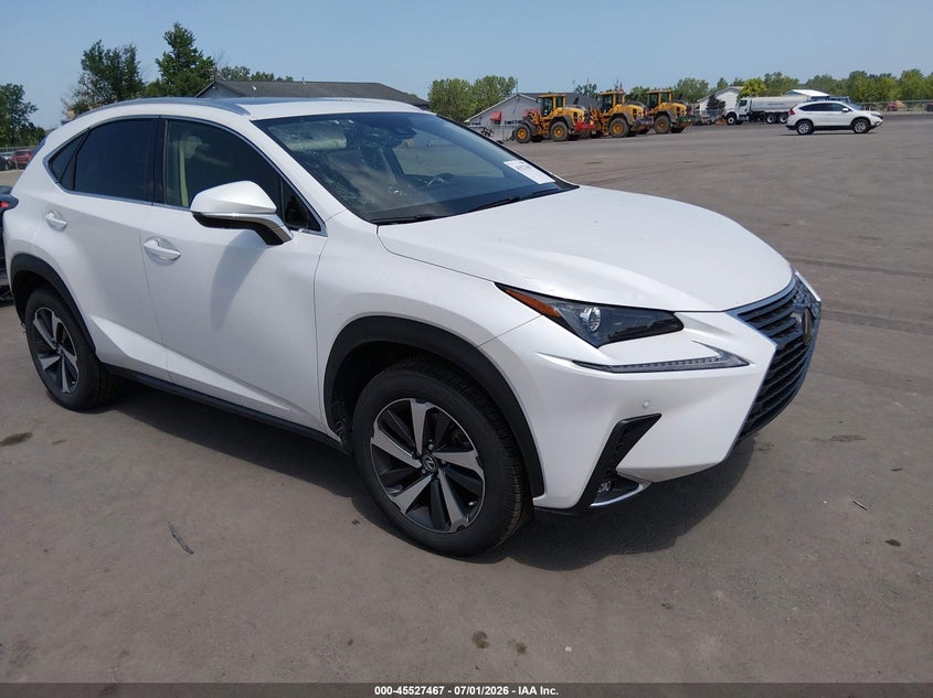 2021 Lexus Nx VIN JTJGARDZ4M5024235 IAAI salvage auction — HAIL, Salvage (Ohio), sold $17,400 on 2026-07-28 (photo 1)