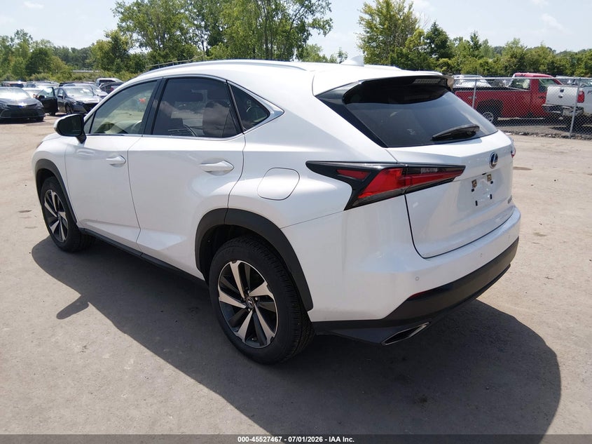2021 Lexus Nx VIN JTJGARDZ4M5024235 IAAI salvage auction — HAIL, Salvage (Ohio), sold $17,400 on 2026-07-28 (photo 3)