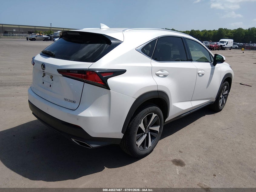 2021 Lexus Nx VIN JTJGARDZ4M5024235 IAAI salvage auction — HAIL, Salvage (Ohio), sold $17,400 on 2026-07-28 (photo 4)