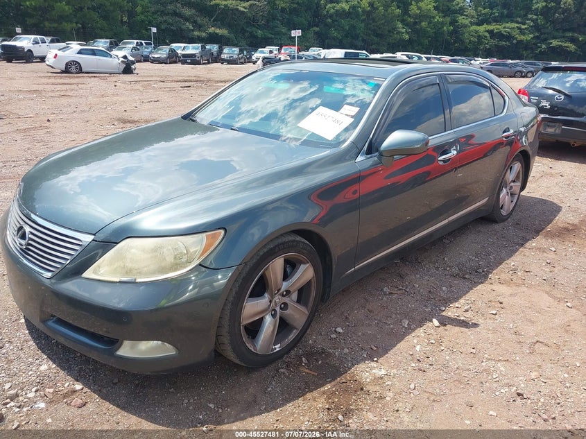 2008 Lexus Ls 460 VIN JTHGL46F385022998 IAAI salvage auction — NORMAL WEAR, Clear (Alabama), sold $675 on 2026-07-15 (photo 2)