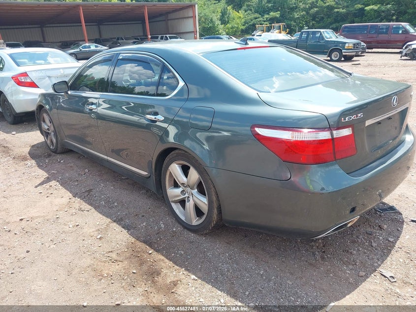 2008 Lexus Ls 460 VIN JTHGL46F385022998 IAAI salvage auction — NORMAL WEAR, Clear (Alabama), sold $675 on 2026-07-15 (photo 3)