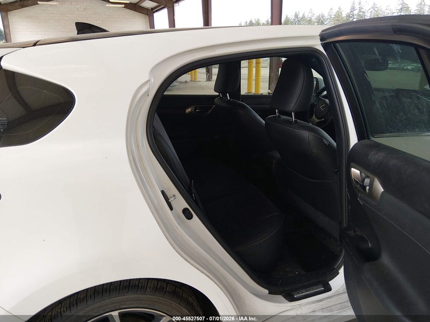 2016 Lexus Ct 200h VIN JTHKD5BHXG2251151 IAAI salvage auction — FRONT END, Bill Of Sale (Washington), sold $2,600 on 2026-08-25 (photo 8)