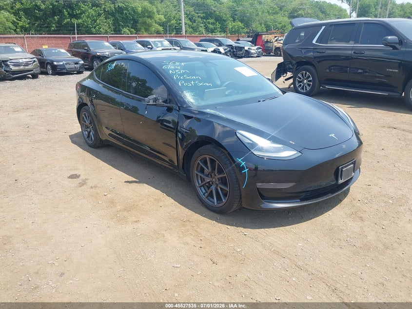 2021 Tesla Model 3 VIN 5YJ3E1EB2MF979493 — IAAI salvage auction photo
