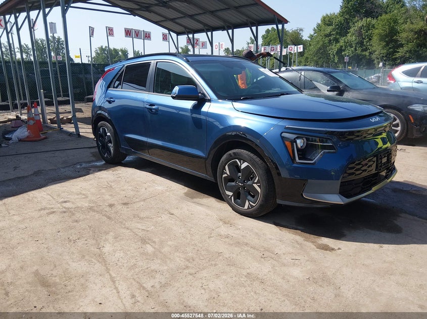 2023 Kia Niro VIN KNDCR3L11P5040657 IAAI salvage auction — REAR END, Salvage - Greater Than 75% (Maryland), sold $11,000 on 2026-07-23 (photo 1)