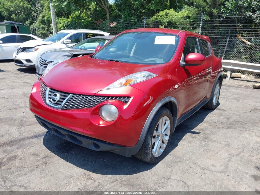 2013 Nissan Juke VIN JN8AF5MR1DT208955 IAAI salvage auction — NORMAL WEAR, Clear (North Carolina), sold $1,000 on 2026-07-30 (photo 2)