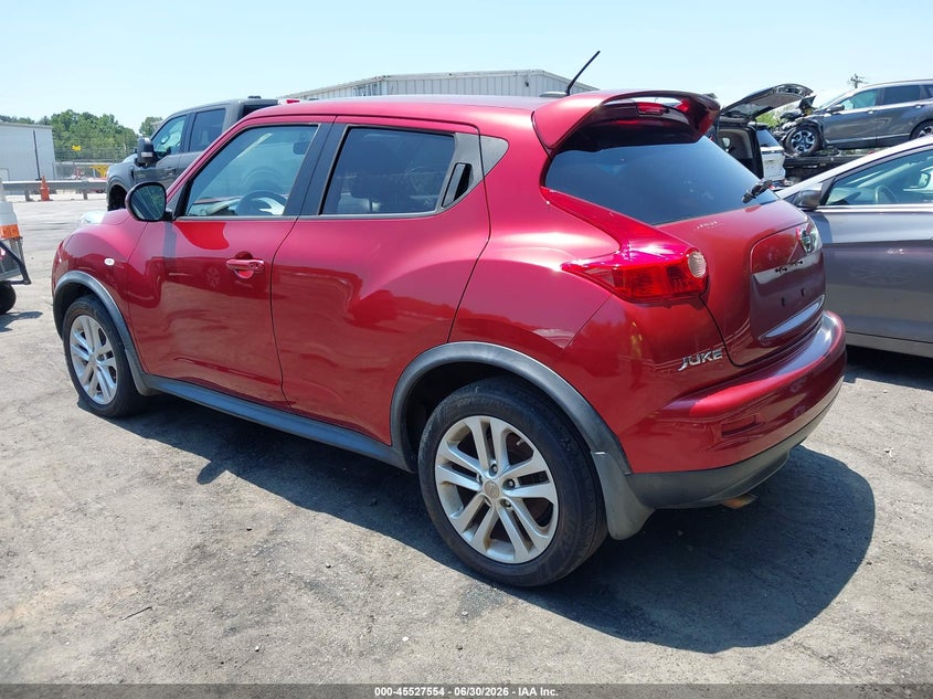 2013 Nissan Juke VIN JN8AF5MR1DT208955 IAAI salvage auction — NORMAL WEAR, Clear (North Carolina), sold $1,000 on 2026-07-30 (photo 3)