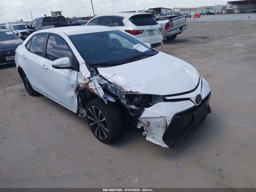 2017 Toyota Corolla VIN 5YFBURHEXHP599329 IAAI salvage auction — RIGHT SIDE, Original (Texas), sold $2,250 on 2026-07-21 (photo 1)