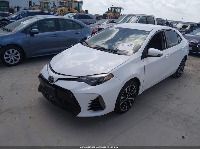 2017 Toyota Corolla VIN 5YFBURHEXHP599329 IAAI salvage auction — RIGHT SIDE, Original (Texas), sold $2,250 on 2026-07-21 (photo 2)
