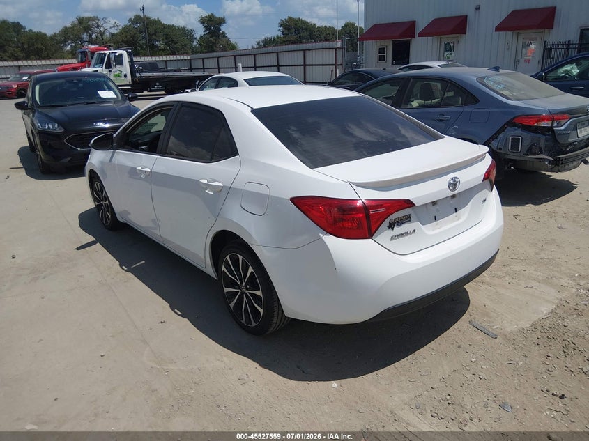 2017 Toyota Corolla VIN 5YFBURHEXHP599329 IAAI salvage auction — RIGHT SIDE, Original (Texas), sold $2,250 on 2026-07-21 (photo 3)