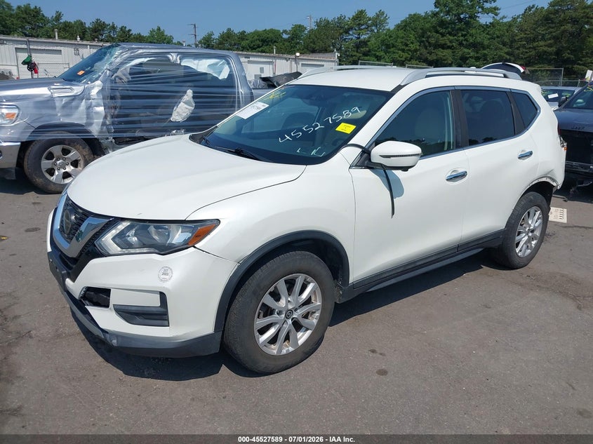 2018 Nissan Rogue VIN 5N1AT2MV3JC841352 IAAI salvage auction — REAR END, Salvage Title, sold $2,100 on 2026-07-23 (photo 2)