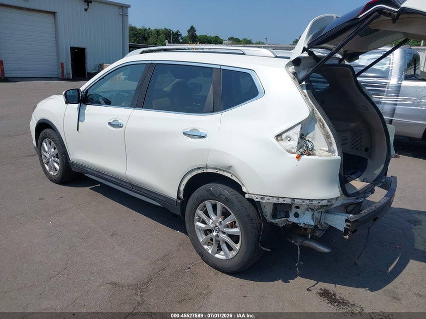 2018 Nissan Rogue VIN 5N1AT2MV3JC841352 IAAI salvage auction — REAR END, Salvage Title, sold $2,100 on 2026-07-23 (photo 3)