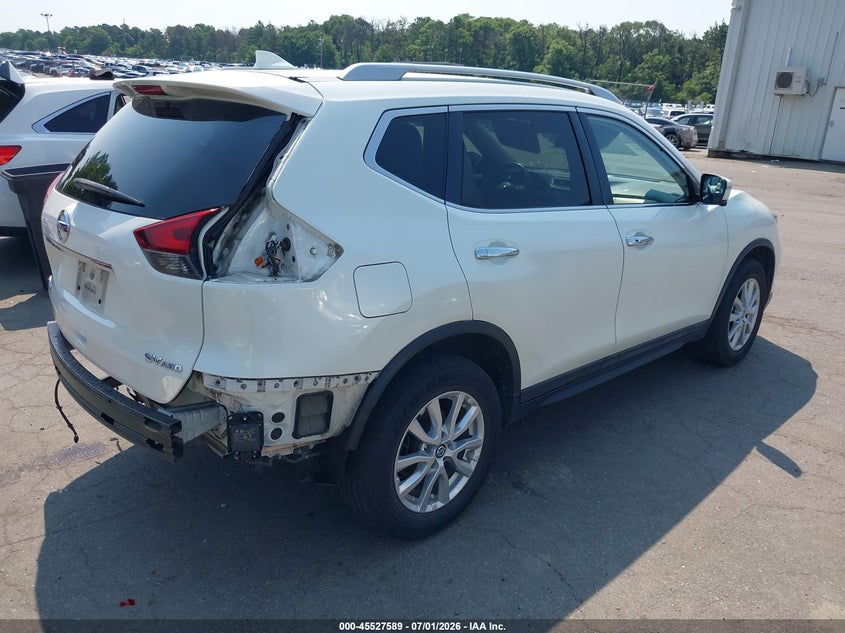 2018 Nissan Rogue VIN 5N1AT2MV3JC841352 IAAI salvage auction — REAR END, Salvage Title, sold $2,100 on 2026-07-23 (photo 4)