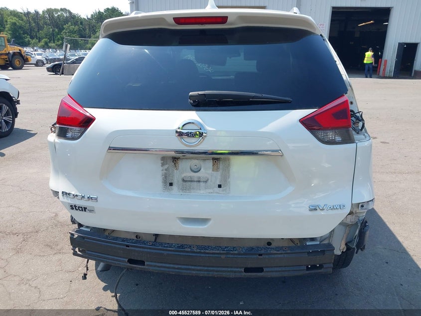 2018 Nissan Rogue VIN 5N1AT2MV3JC841352 IAAI salvage auction — REAR END, Salvage Title, sold $2,100 on 2026-07-23 (photo 6)