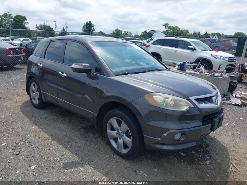 2009 Acura Rdx VIN 5J8TB185X9A005471 IAAI salvage auction — LEFT SIDE, Clear (Virginia), sold $200 on 2026-09-15 (photo 1)