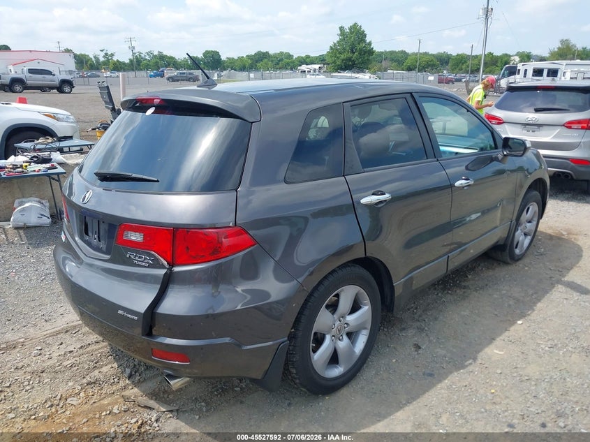 2009 Acura Rdx VIN 5J8TB185X9A005471 IAAI salvage auction — LEFT SIDE, Clear (Virginia), sold $200 on 2026-09-15 (photo 4)