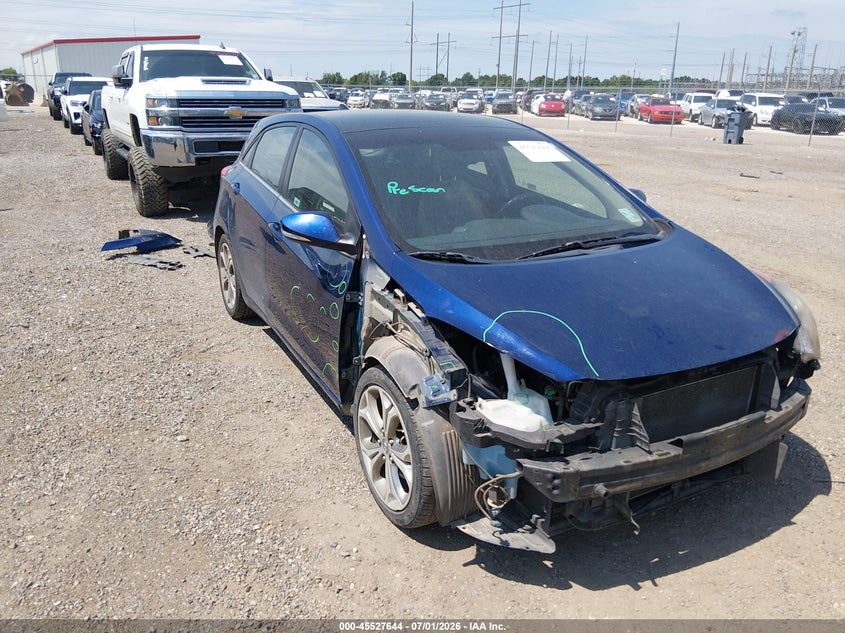 2013 Hyundai Elantra VIN KMHD35LE7DU058839 IAAI salvage auction — FRONT END, Salvage (Louisiana), sold $250 on 2026-07-29 (photo 1)