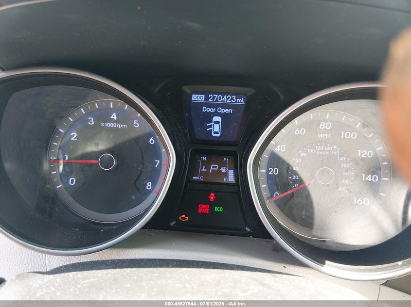 2013 Hyundai Elantra VIN KMHD35LE7DU058839 IAAI salvage auction — FRONT END, Salvage (Louisiana), sold $250 on 2026-07-29 (photo 7)