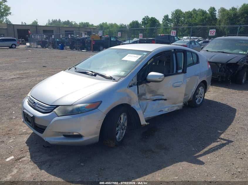 2011 Honda Insight VIN JHMZE2H74BS005875 IAAI salvage auction — LEFT SIDE, Mv-907A (New York), sold $375 on 2026-07-16 (photo 2)