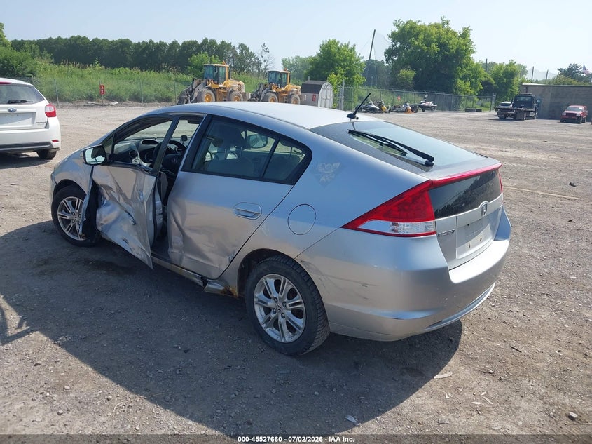 2011 Honda Insight VIN JHMZE2H74BS005875 IAAI salvage auction — LEFT SIDE, Mv-907A (New York), sold $375 on 2026-07-16 (photo 3)