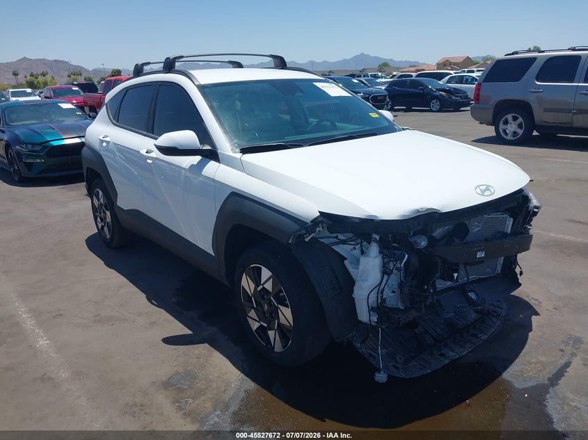 2025 Hyundai Kona VIN KM8HCCABXSU220037 IAAI salvage auction — FRONT END, Salvage (Arizona), sold $7,050 on 2026-08-18 (photo 1)