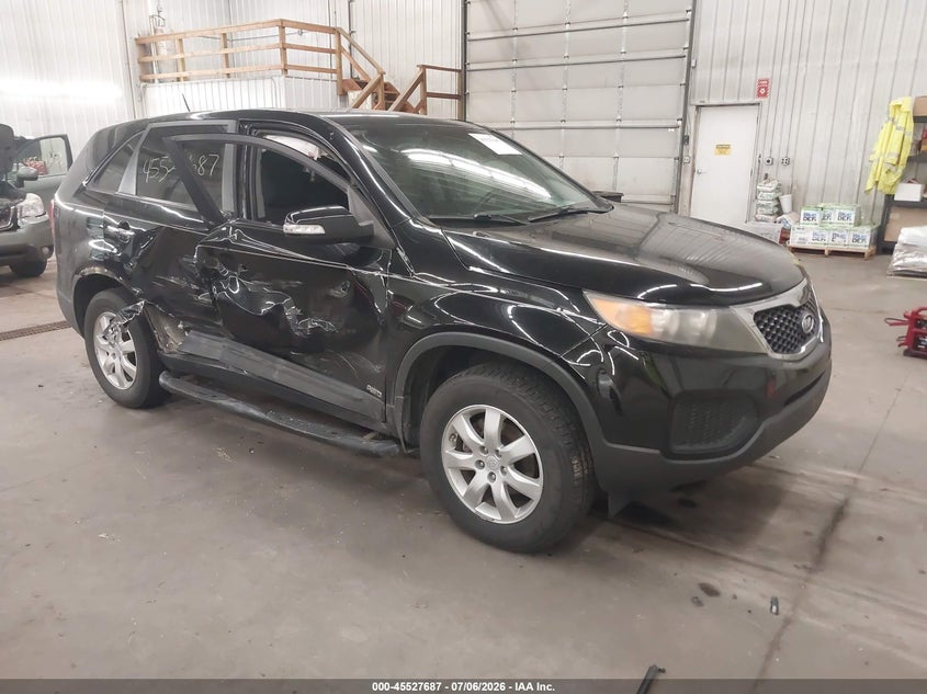 2011 Kia Sorento VIN 5XYKTCA15BG180775 IAAI salvage auction — RIGHT SIDE, Parts Only Bos (Minnesota), sold $450 on 2026-07-14 (photo 1)
